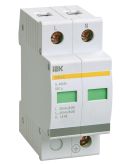 Ограничитель перенапряжения IEK ОПС1-C 2P 20/40кА 400B