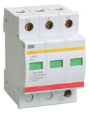 Разрядник IEK ОПС1-B 3Р 30/60кА 400B