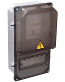 Пластиковый корпус ЩУРн-П  3/8 индукционный IP55