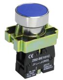Кнопка LAY5-BA61 синяя 1з IEK