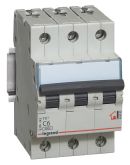 Автоматический выключатель C 6A 3П 6kA, Legrand