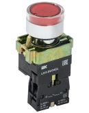 Кнопка управления LAY5-BW3461 с подсветкой красная 1з IEK