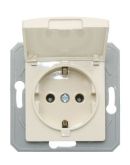 Розетка слонова кістка 250V/16A VE11II-B, ТЕМ