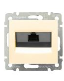 Механизм розетки компьютерной RJ-45 STP Cat.6 Valena без захватов слоновая кость