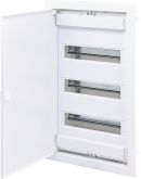 Металлопластиковый электрощит ETI 001101027 ECG42 36+6 М с металлической белой дверцей