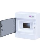 Наружный модульный щит ETI 001101000 ECT 8PT 8 М с прозрачной дверцей