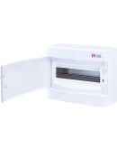 Наружный модульный щит ETI 001101006 ECT 12PO 12 М с белой дверцей