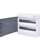 Наружный модульный щит ETI 001101081 ECT 2x18PT 36 М с прозрачной дверцей