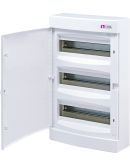 Наружный модульный щит ETI 001101009 ECT 36PO 36 М с белой дверцей
