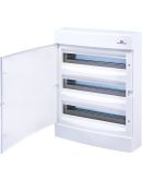 Наружный модульный щит ETI 001101041 ECT 3x18PO 54 М с белой дверцей