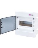 Встраиваемый щиток ETI 001101010 ECМ 8PT 8 М с прозрачной дверцей
