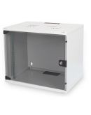 Серый серверный шкаф DIGITUS DN-1907U-S-1 19'' 7U 540x400мм со стеклянными дверьми