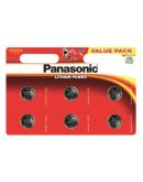 Батарейка Panasonic CR 2025 BLI 6 Lithium CR-2025EL/6B (6 шт)