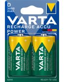 Аккумуляторные батарейки Varta ACCU D 3000mAh (блистер 2шт)