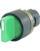 Зеленый переключатель New Elfin ne020STAMTVKC тип T (положение I-0-II под 45º)