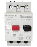 Автомат защиты двигателя EMAS MKS1TM-0.40 термомагнитный (0.25-0.4А)