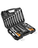Набор сменных головок Neo Tools 08-672 1/2'' 1/4'' Cr-V (82шт)