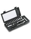 Набор торцевых головок 1/2" с переходниками и рукояткой Stanley MaxiDrive 15 шт