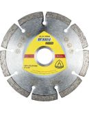 Универсальный алмазный диск KLINGSPOR 125x22.23 DT300U EXTRA
