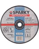 Абразивный отрезной круг по металлу SPARKY 230x3x22.2 A60R