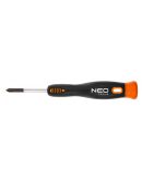 Прецизионная крестовая отвертка Neo Tools 04-087 PH1x40мм CrMo