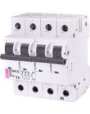 Автоматический выключатель ETI 002156717 ETIMAT 10 3p+N D 20А (10 kA)