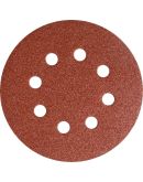 Шлифовальный круг липучка KLINGSPOR O125мм P80 с отверстиями PS18EK