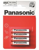 Батарейка Panasonic Red Zink R03 BLI 4 Zink-Carbon R03REL/4BP (4 шт)