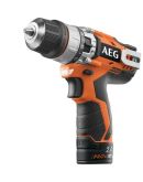 Аккумуляторный шуруповерт AEG 4935459153 BSB12C2 в комплекте с L1220 L1240 LL1230