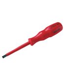 Диэлектрическая отвертка Wiha W06184 SL 5,5х125 Proturn 1K CrVMo