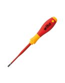 Діелектрична викрутка Wiha W35390 SoftFinish electric slimFix VDE SL 4х100 CrVMo