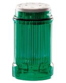 Зелёный проблесковый модуль сигнальной колонны Eaton SL4-BL24-G 24В Ø40мм