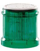 Зелёный проблесковый модуль сигнальной колонны Eaton SL7-BL120-G 120В Ø70мм