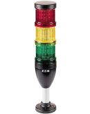 Красно-желто-зеленая сигнальная колонна 100мм Eaton SL7-100-L-RYG-24-LED 24В