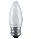 Матовая свечкоподобная лампа накаливания PHILIPS 10018529 B35 60W Е27 FR