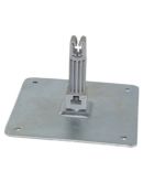 Кровельный держатель DKC ND2137ZC из оцинкованной стали (с пластиковой подставкой)