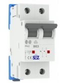 Двополюсний автомат SEZ 62 B 63А 2P (PR62B63А)
