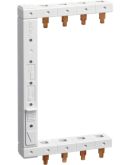 Вертикальная левая фазная шина Hager KCF663L 3P+N 10мм² 2-ряда