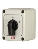 Кулачковый переключатель в корпусе ETI 004773191 CS 16 52 PN (2p «1-0-2» IP65 16A)