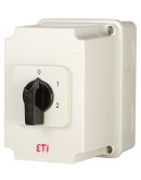 Кулачковый переключатель в корпусе ETI 004773215 CS 40 135 PN2 (3p «0-1-2» IP65 40A)