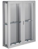 Секционный шкаф Hager FG26LD Univers IP54/I 1900x1600x400мм прозрачные двери (серая)