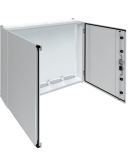 П'ятисекційна шафа Hager FR85S Univers IP55/II 1250x1300x275мм (сірий)