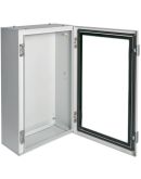 Металлический бокс Hager FL167A Orion Plus IP65 прозрачные двери 650X400X200мм