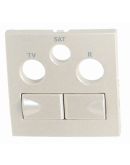 Центральна панель розетки R-TV-SAT, 2x RJ45 Logus 90 перли 90773 TPE