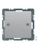 Заглушка Berker Qx 10096074 із центральною панеллю на гвинтах (алюміній)