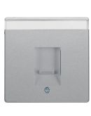 Накладка для суппортов модуля RJ12/RJ45 Berker Q.x 11706084 (алюминий)