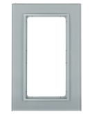 Вертикальна рамка Berker B.7 13096414 (алюміній)