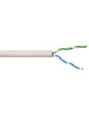 Кабель зв'язку (вита пара) ITK ШПД U/UTP кат.5E 2х2х0,48мм solid PVC сірий BC1-C5E02-111 (500м)