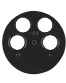 Накладка TV розетки Berker R.x 14842045 4 выхода (черная)