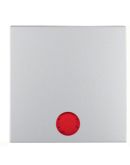 Одинарна клавіша вимикача Berker S.1/Bx 16291414 із лінзою (алюміній)